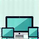 Icon showing devices of different sizes